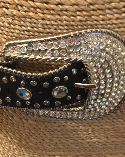 Swarovski Crystal leather rhinestone Belt Beauty!