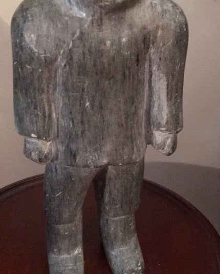 VTG Inuit Maktak LG Soapstone carving sculpture