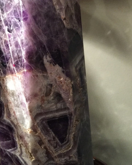 Solid Amethyst tower 15x15” Appx 17 lbs