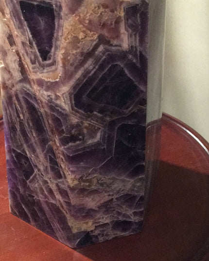 Solid Amethyst tower 15x15” Appx 17 lbs
