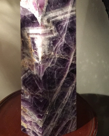 Solid Amethyst tower 15x15” Appx 17 lbs