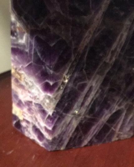 Solid Amethyst tower 15x15” Appx 17 lbs