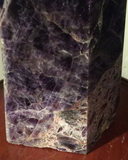 Solid Amethyst tower 15x15” Appx 17 lbs