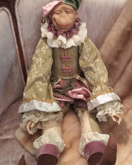 Katherines Collection Wayne Kleski Monkey doll