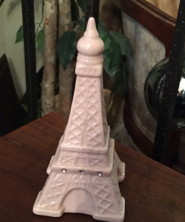 Ceramic Eiffel tower Paris coin bank