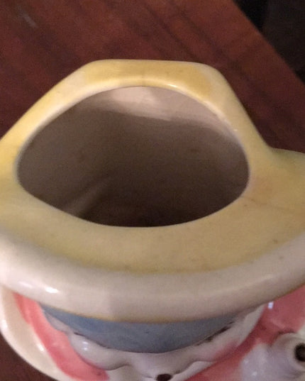 Vintage bear head vase collectible