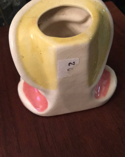Vintage bear head vase collectible