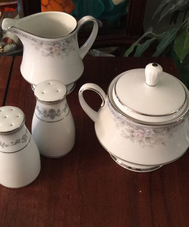Noritake Silk Garland Pieces S&P Sugar X5 pc
