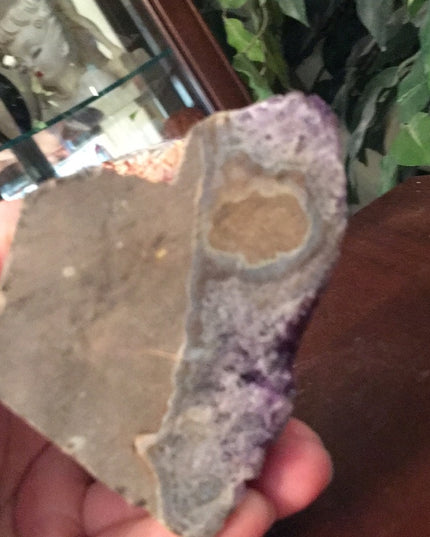 Vintage chunk of Amethyst stone purple beauty