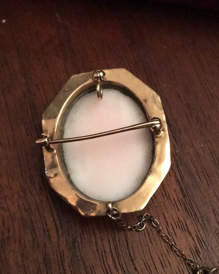 Victorian Antique 10k Gold Cameo