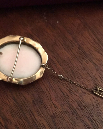 Victorian Antique 10k Gold Cameo