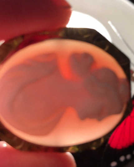 Victorian Antique 10k Gold Cameo