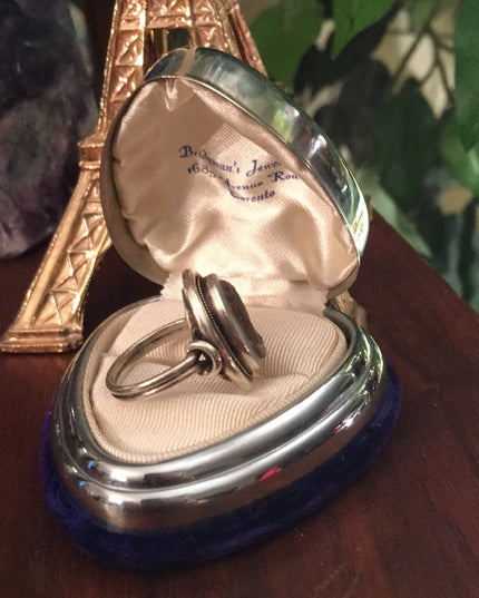 Antique Victorian carved MOP Sterling cameo ring Spectacular 925