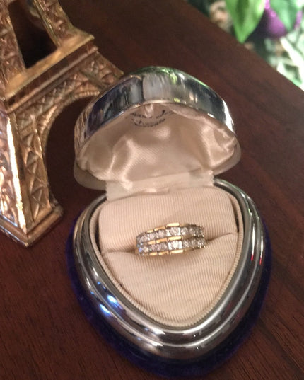 10kt Gold Diamond engagement anniversary  .5 TCW