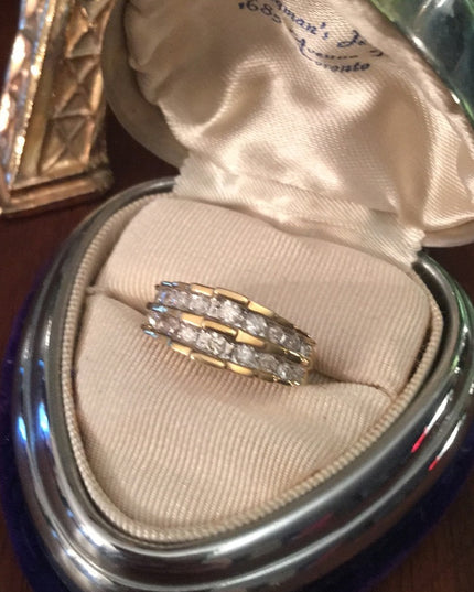 10kt Gold Diamond engagement anniversary  .5 TCW