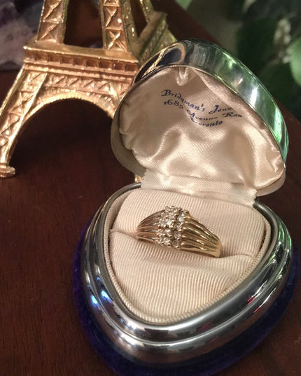 14k Gold Diamond ring w/appraisal beauty’