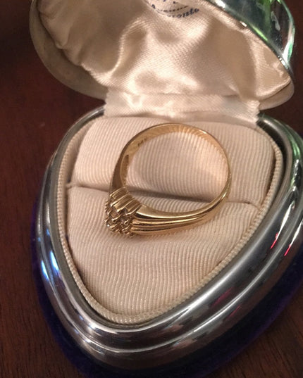 14k Gold Diamond ring w/appraisal beauty’
