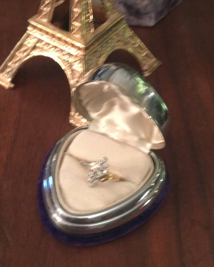 14k gold Diamond cluster ring W/appraisal