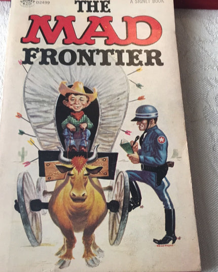 Vintage Mad comic book paperbacks lot c1960s VG