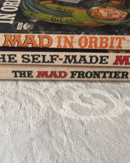 Vintage Mad comic book paperbacks lot c1960s VG