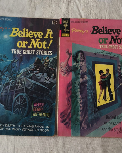 Vintage 1970s Comic box lot Believe it or Not
