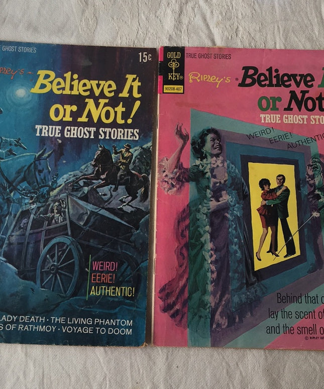 Vintage 1970s Comic box lot Believe it or Not
