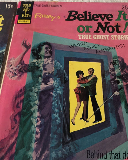 Vintage 1970s Comic box lot Believe it or Not