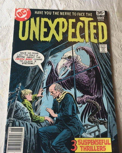 Lot of 3 pc DC comics Unexpected Vintage VG