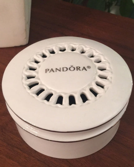 Pandora Ceramic trinket jewelry box Limited Ed