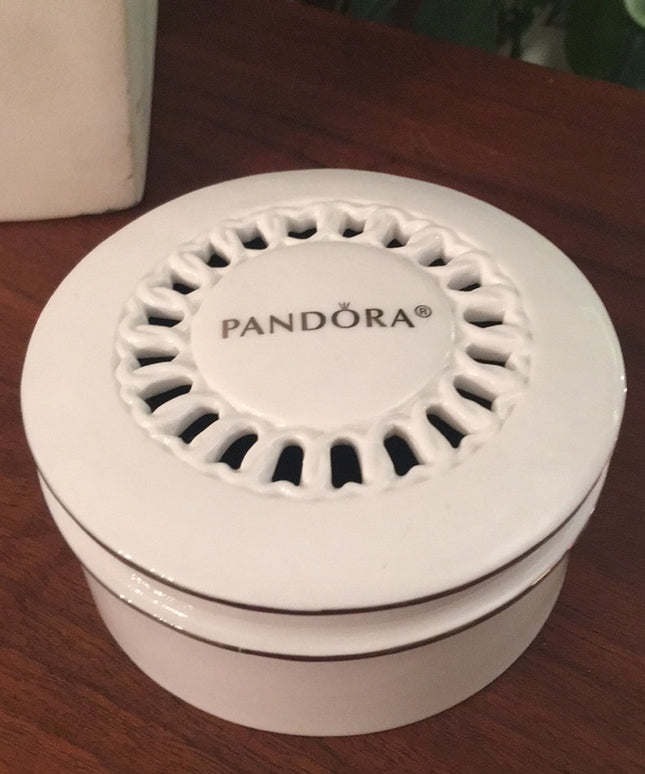 Pandora Ceramic trinket jewelry box Limited Ed