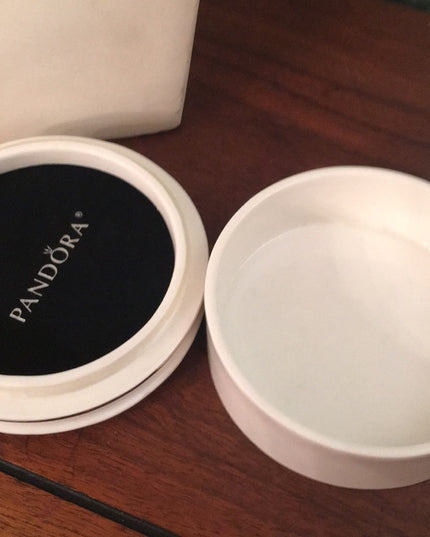 Pandora Ceramic trinket jewelry box Limited Ed