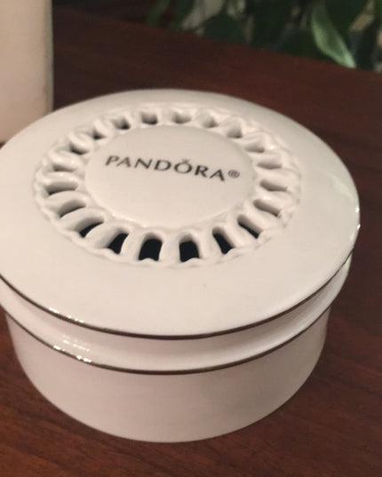Pandora Ceramic trinket jewelry box Limited Ed
