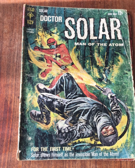 Vintage 1960s Dr Solar Comic books Lot