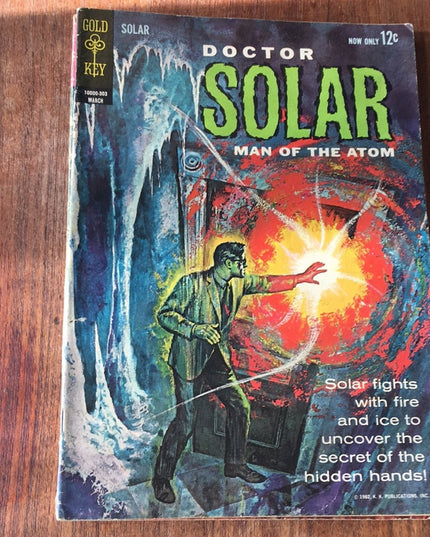 Vintage 1960s Dr Solar Comic books Lot