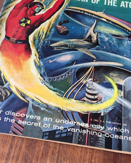 Vintage 1960s Doctor Solar comic books lot x2pc