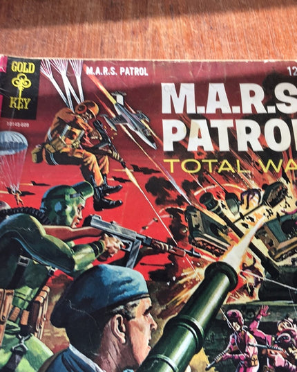 Vintage 1960s Mara Patrol comic books lot x2pc