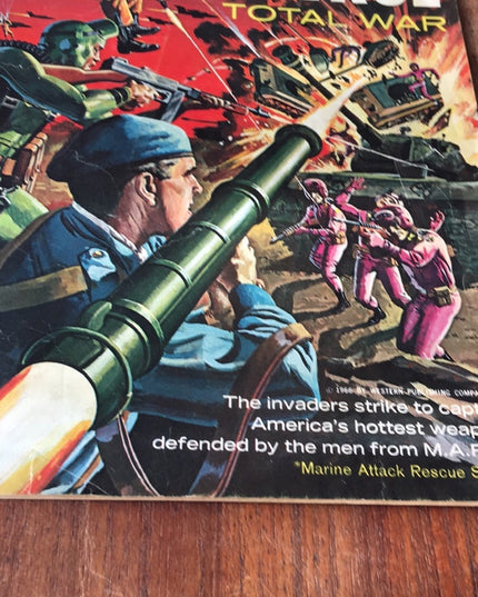 Vintage 1960s Mara Patrol comic books lot x2pc