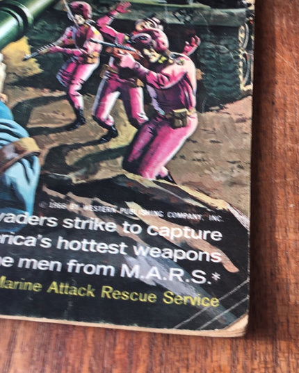 Vintage 1960s Mara Patrol comic books lot x2pc