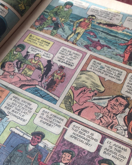 Vintage 1960s Mara Patrol comic books lot x2pc