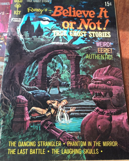 Vintage 1960s Ripleys True Ghost stories Comic lot
