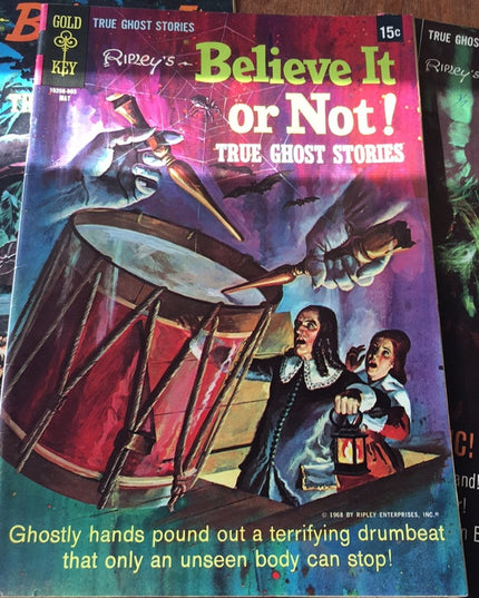 Vintage 1960s Ripleys True Ghost stories Comic lot