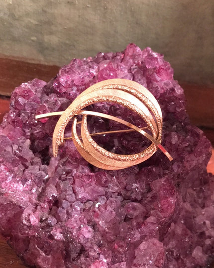 VTG 12k Gold filled Mid Century Fancy brooch