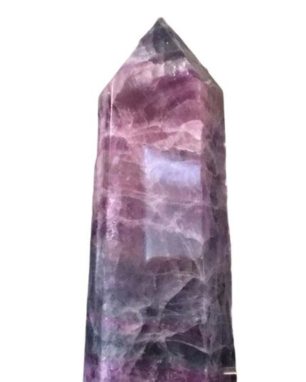 Purple Fluorite Stone large Tower decor
