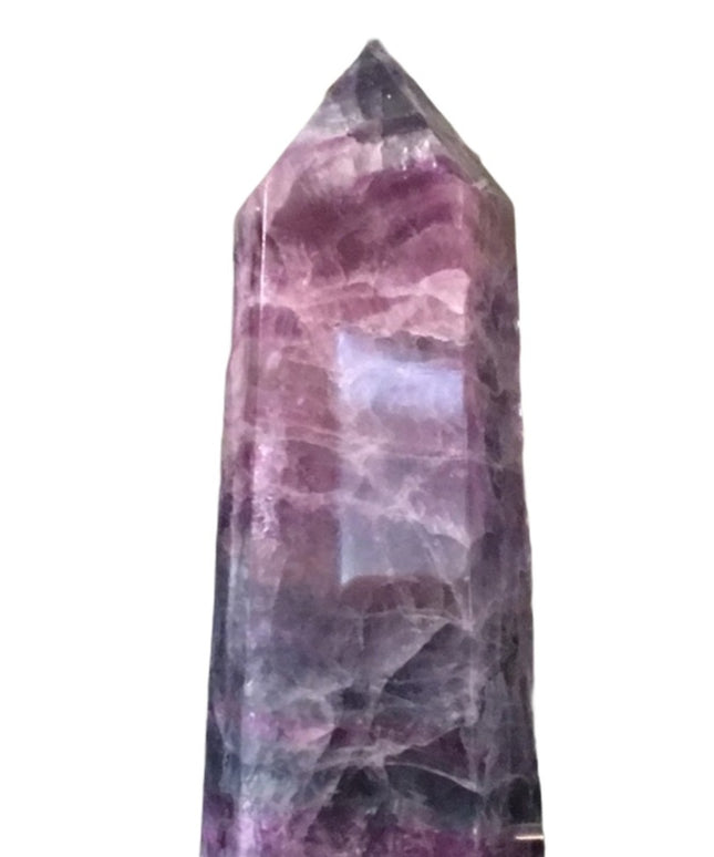 Purple Fluorite Stone large Tower decor