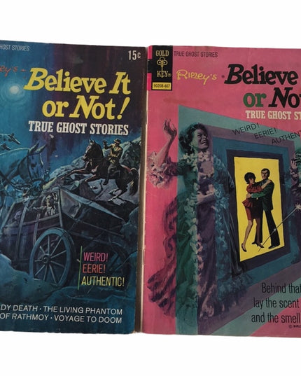 Vintage 1970s Comic box lot Believe it or Not
