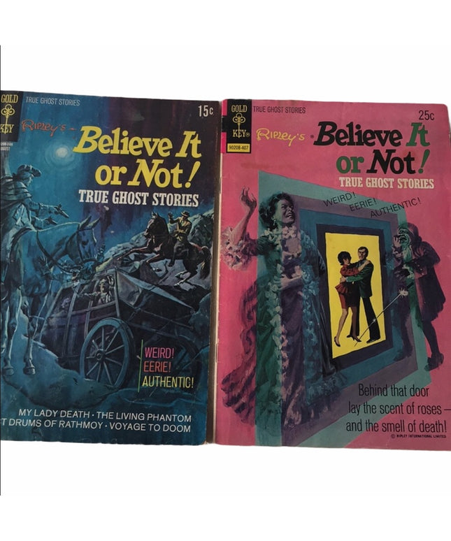 Vintage 1970s Comic box lot Believe it or Not