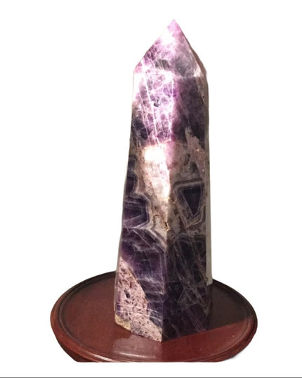 Solid Amethyst tower 15x15” Appx 17 lbs