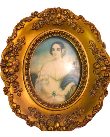 Vintage Cameo creations framed picture