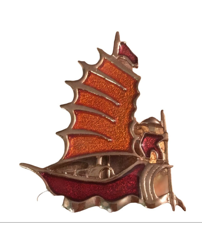 VTG Sail boat Sarah Coventry Brooch