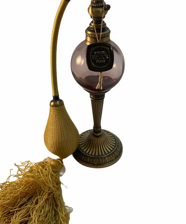 Marcel Franck Paris Purple crystal Perfume bottle